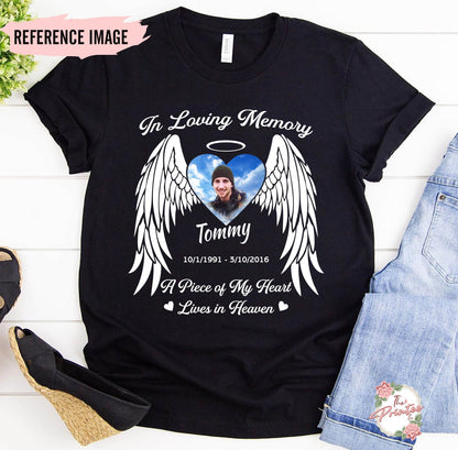 In Loving Memory T-Shirt, Custom Funeral Shirt, R.I.P. Shirt