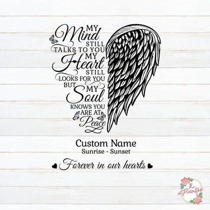 My Mind Still Talks  to You SVG Digital Download