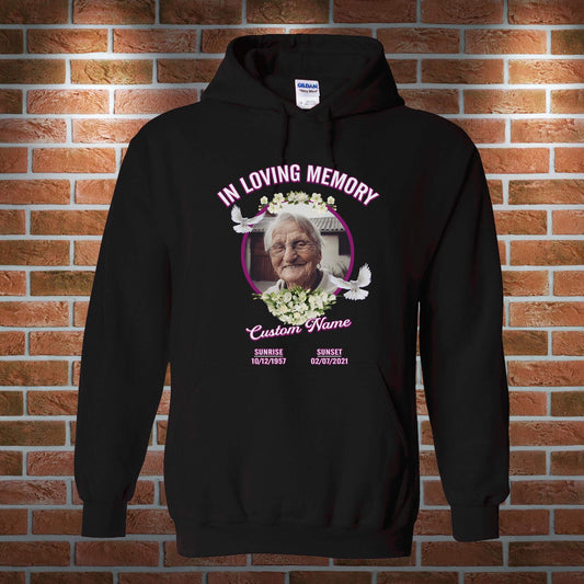 In Loving Memory Personalized Photo T-Shirt, Hoodie