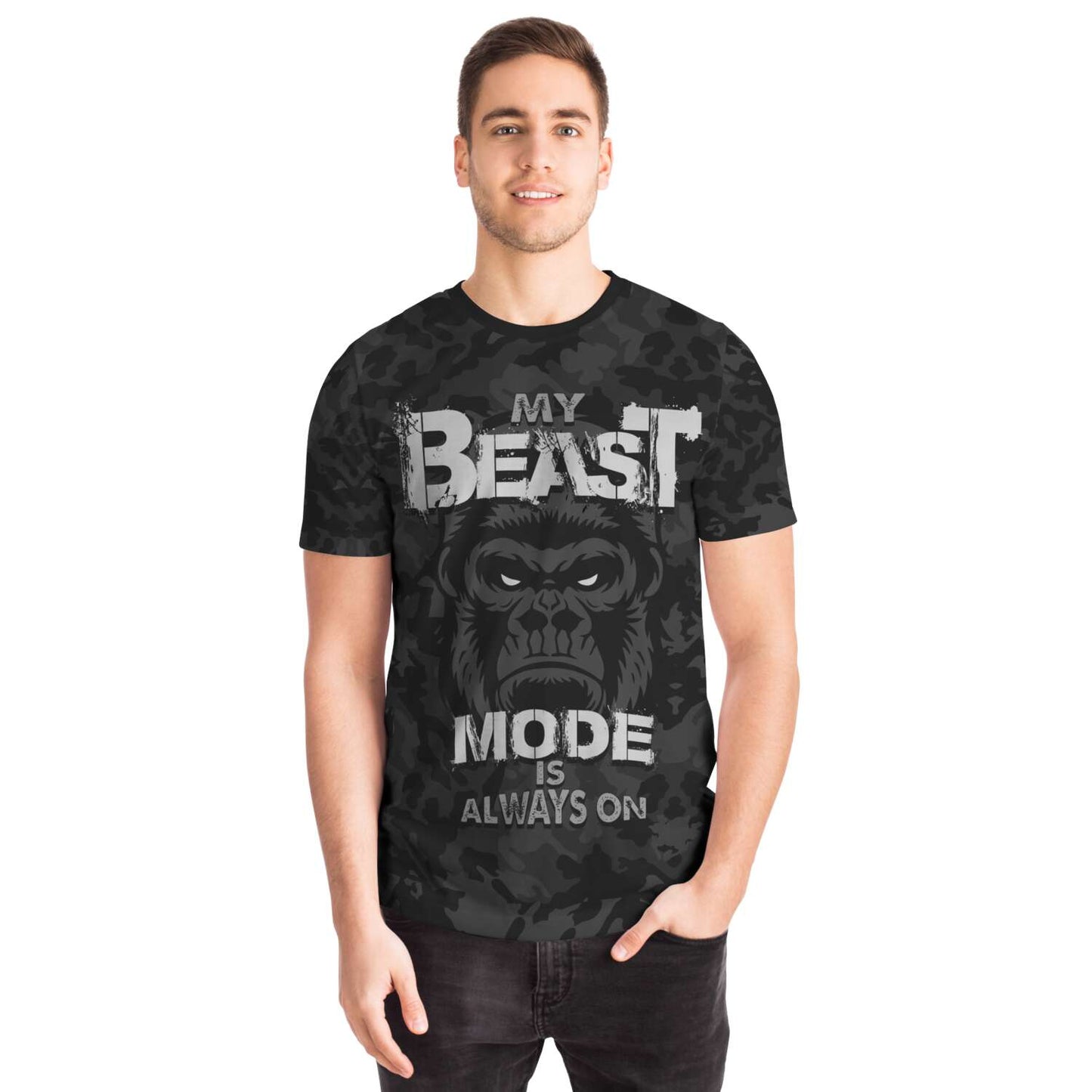 Mein Beast Mode-Camouflage-Shirt