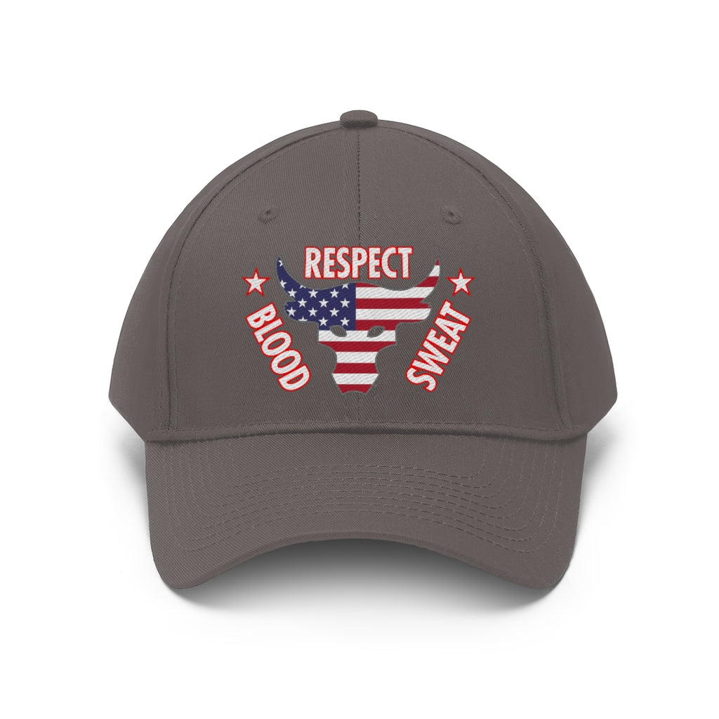 Respect Blood Sweat Embroidered Hat
