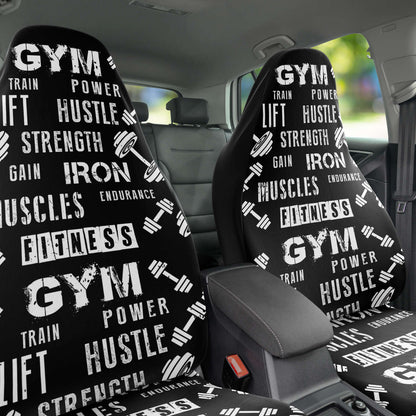 Gym Fitness Car Seat Cover