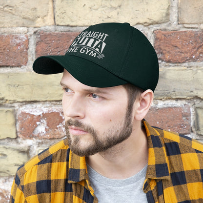 Straight Outta The Gym Embroidered Hat
