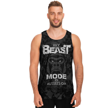 My Beast Mode Camouflage AOP Fitness Tank Top