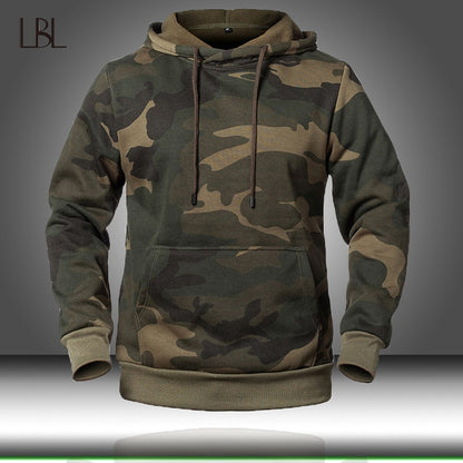 Camouflage-Militär-Kapuzenpullover