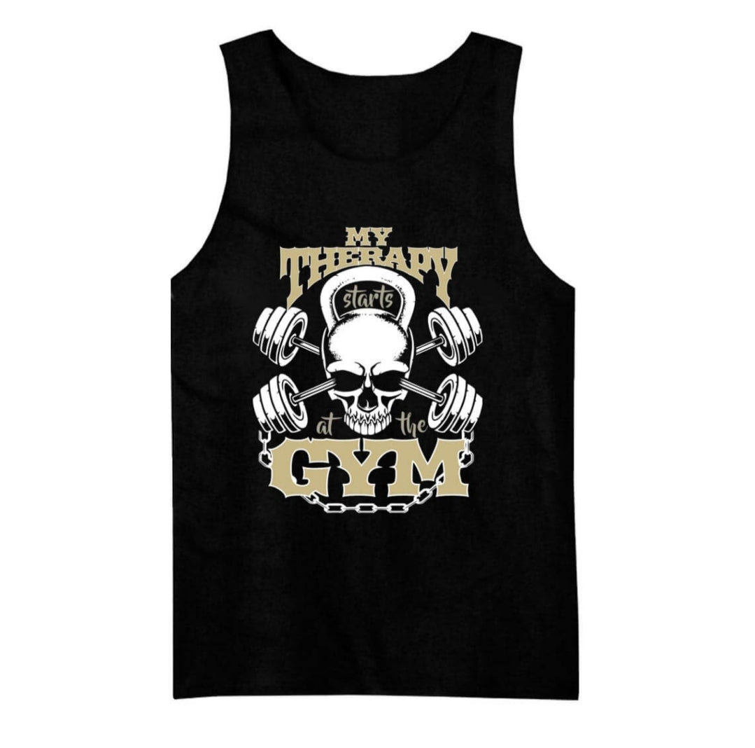 My Therapy Starts At The Gym Tank