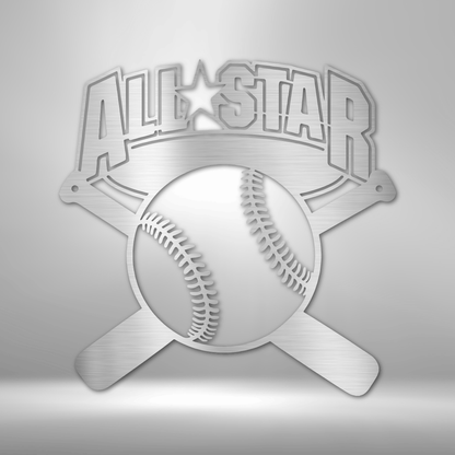 All-Star - Stahlschild