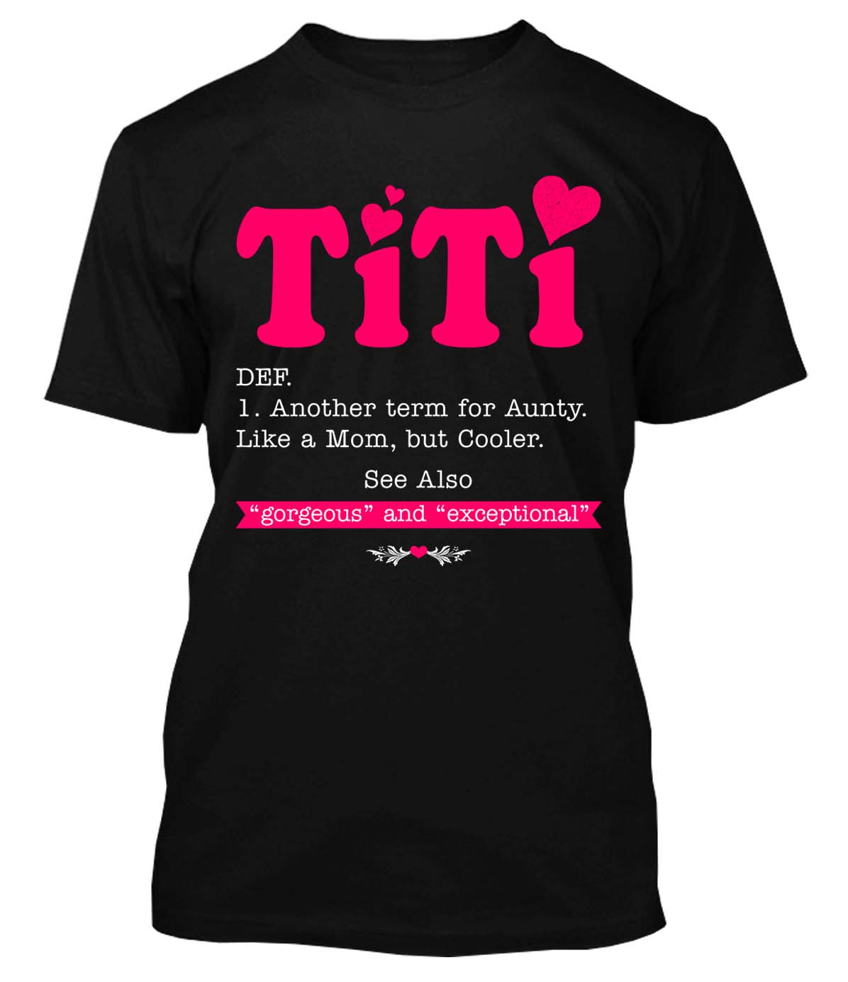Titi another term for aunty tshirt