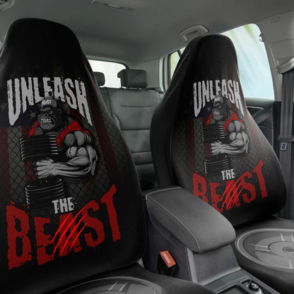 Unleash The Beast Car Seat Cover