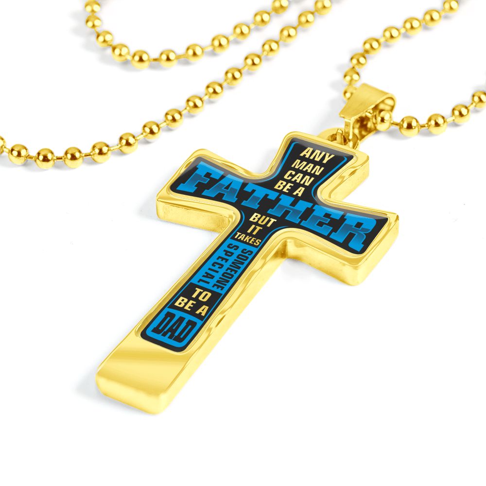 Papa Kreuz Halskette