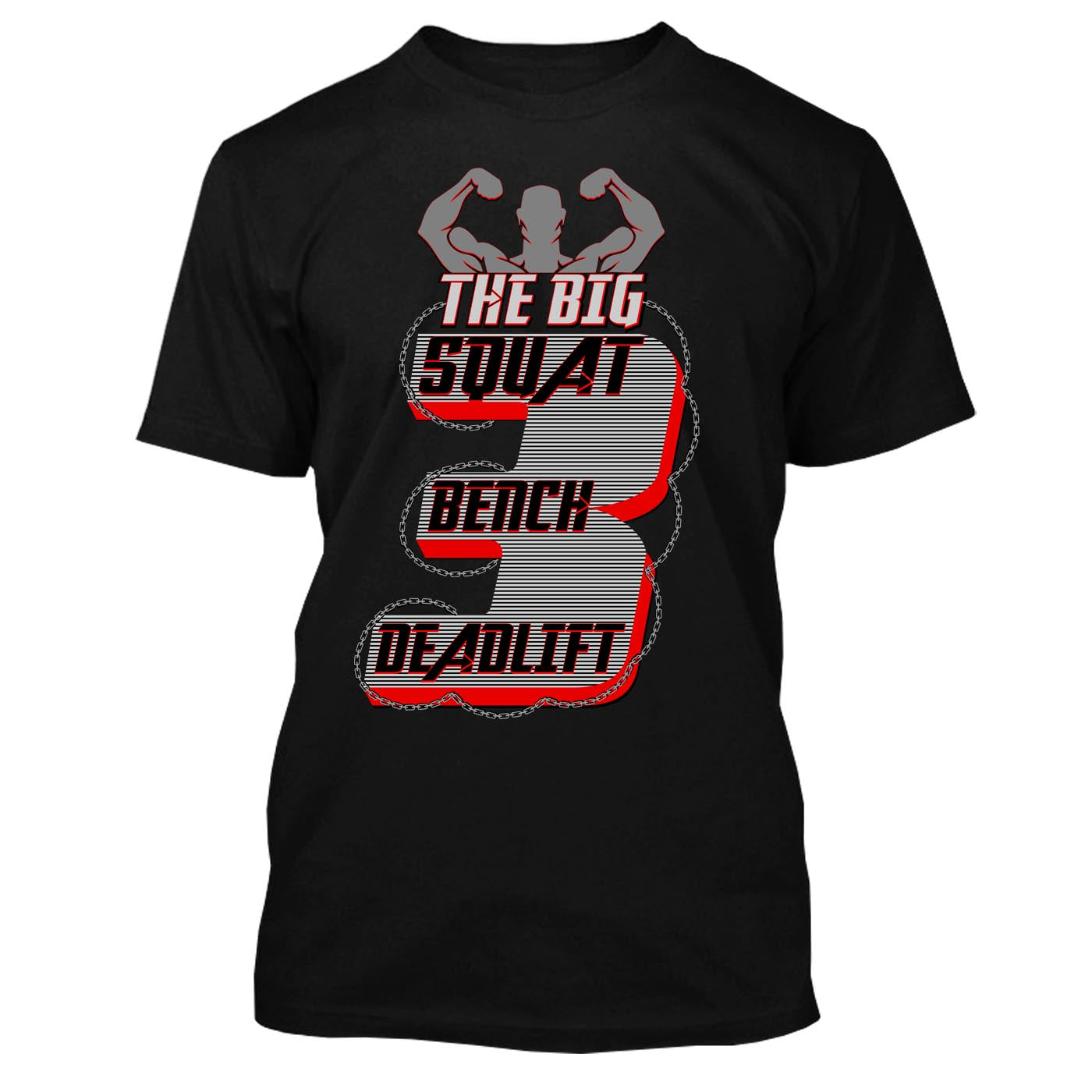 Squat Bench Press & Deadlift Workout T-shirt