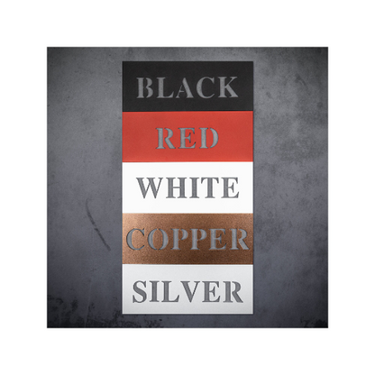 Weißkopfseeadler-Monogramm – Stahlschild