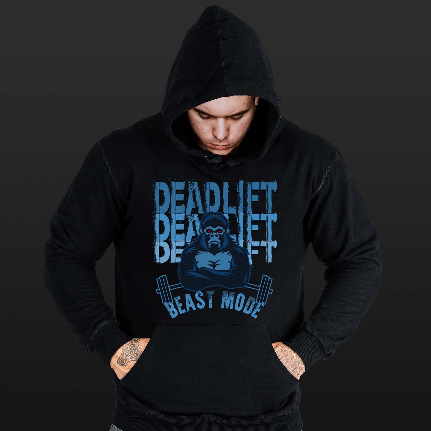 Deadlift Beast Mode Hooded Sweatshirt
