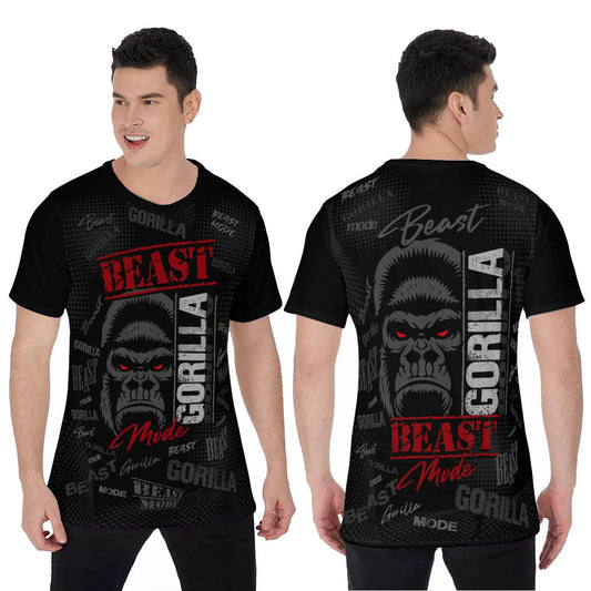 Gorilla Beast Mode AOP T-Shirt