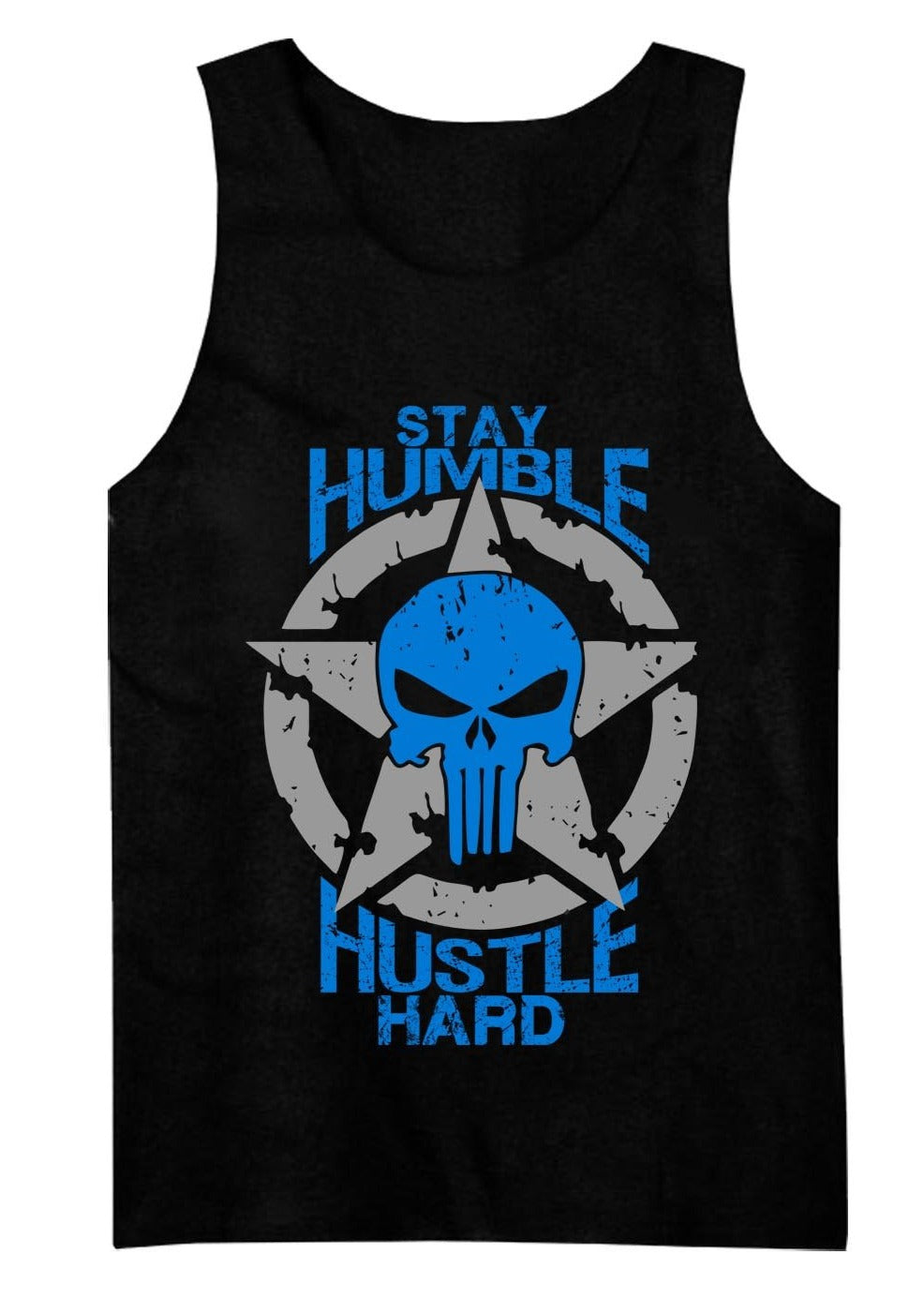 Restez humble Hustle Hard Tank 