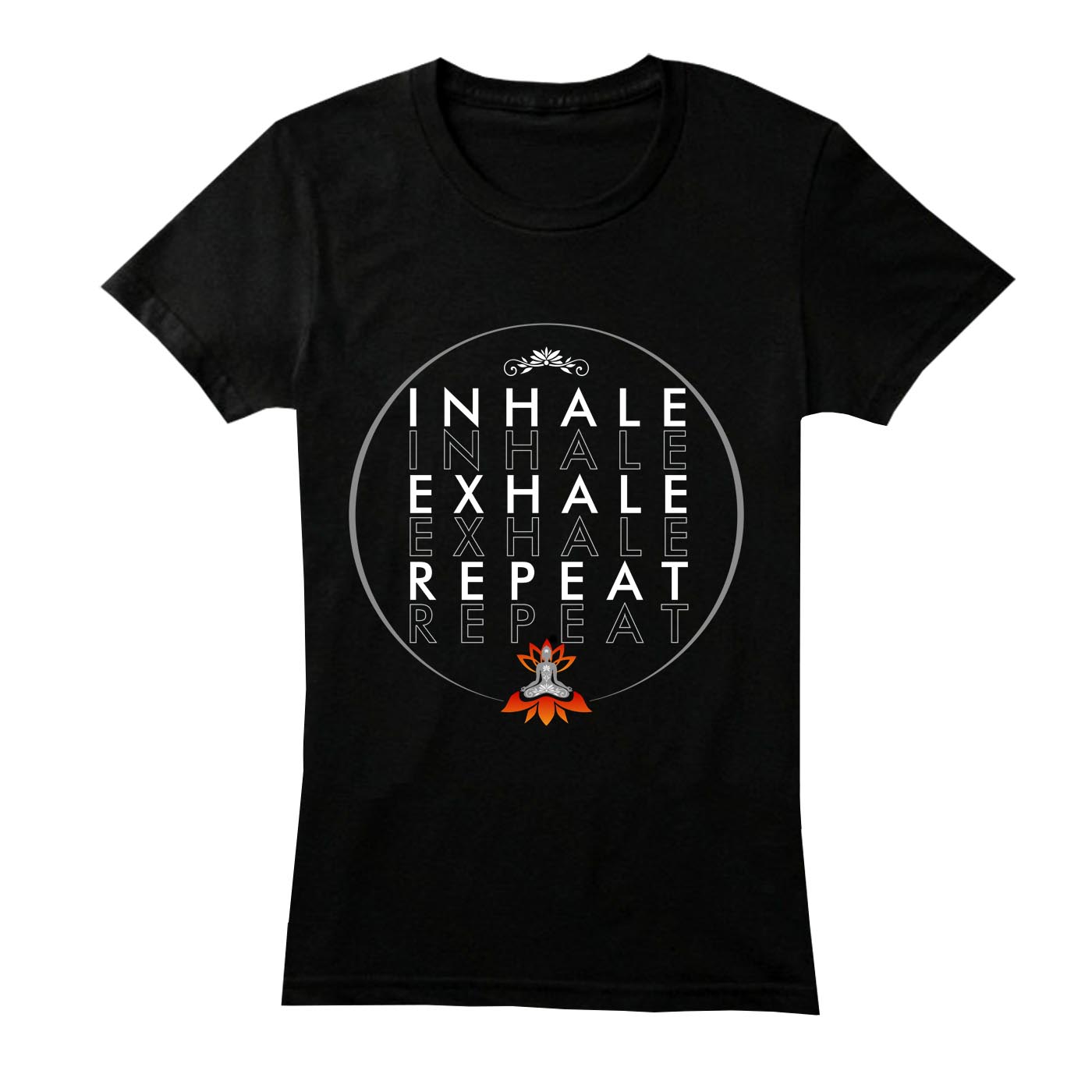 Inhale Exhale Repeat Yoga T-Shirt