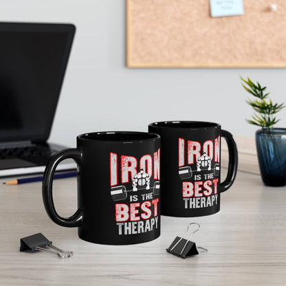 Iron is the Best Therapy Coffee Mug