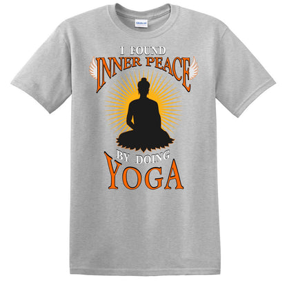 Ich habe inneren Frieden gefunden, indem ich Yoga-T-Shirt gemacht habe 