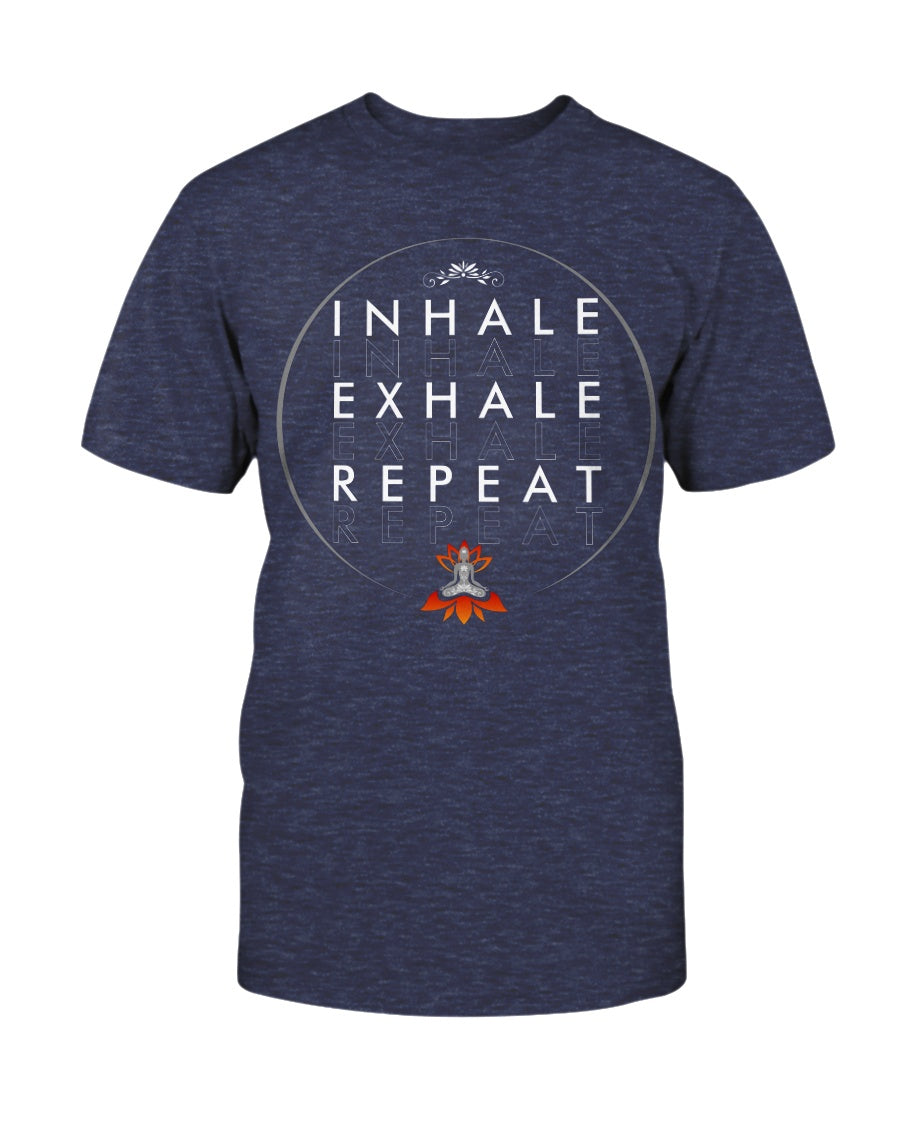 T-shirt Inspirez, expirez, répétez le yoga 