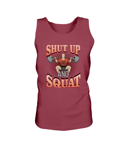 Shut Up And Squat Tank Design2