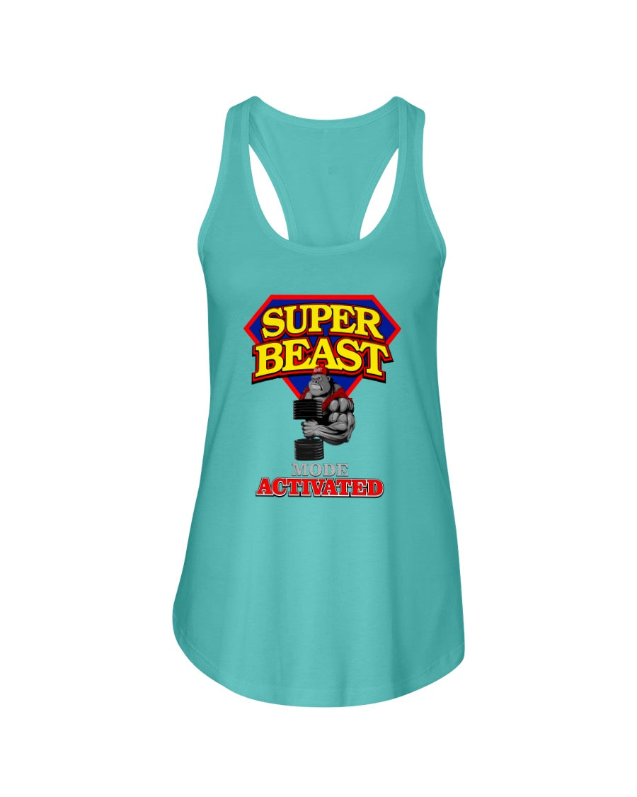 Super Beast Mode Activated Muscle Tank